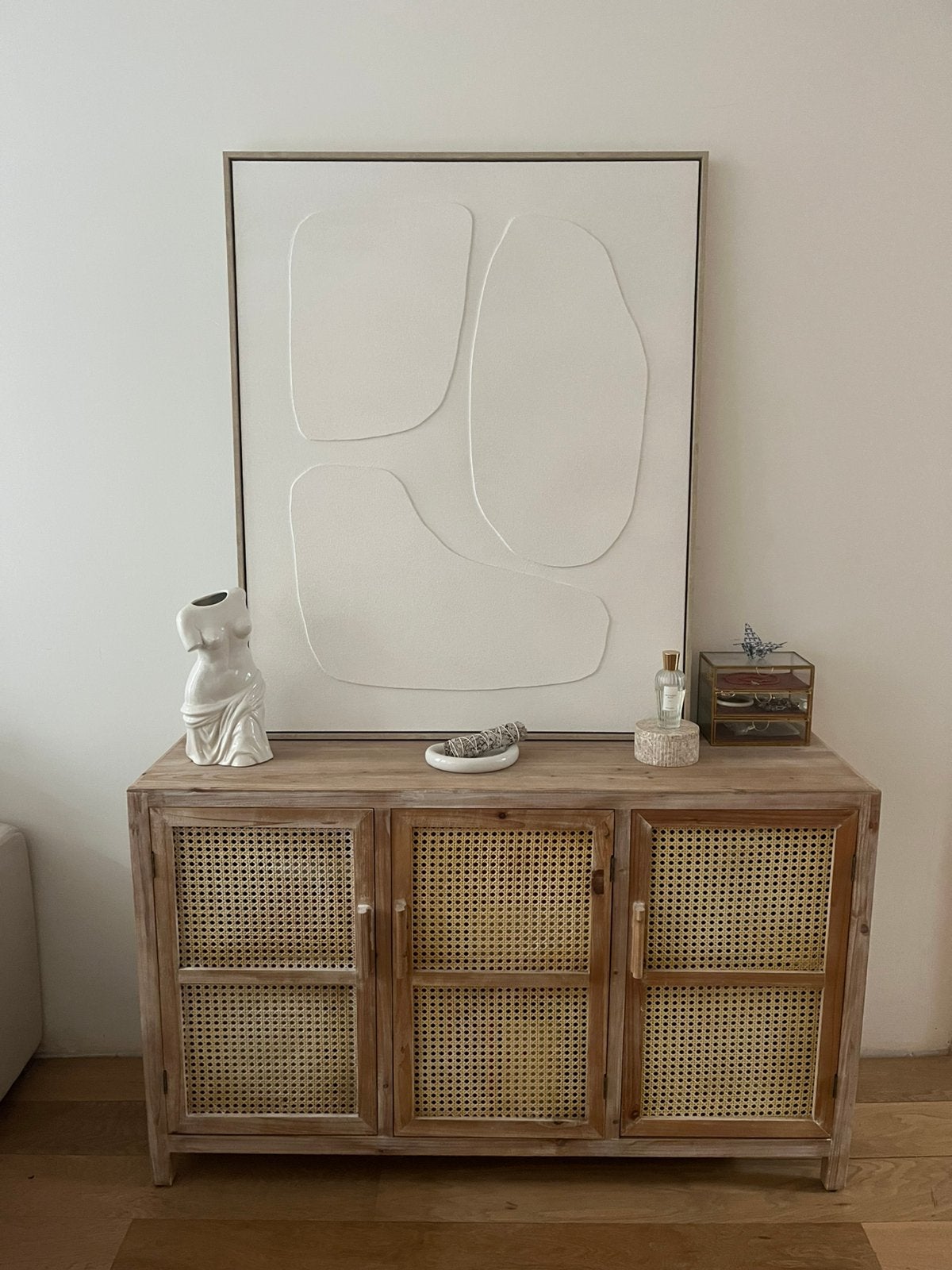 Abstract schilderij | zo goed als nieuw | 80x120 cm, Ophalen
