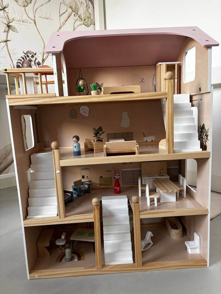 Poppenhuis petite amelie, Kinderen en Baby's, Speelgoed | Poppenhuizen, Ophalen, Gebruikt, Poppenhuis