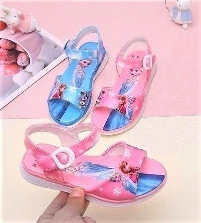 Nieuw ! Frozen 2 kleuren Elsa & Anna Sandalen Maat 27 tot 30, Ophalen of Verzenden, Nieuw, Meisje