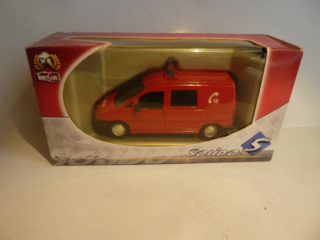 SOLIDO S:  nr. 2178 :  CITROËN JUMPY   en:  MINT/BOXED, Hobby en Vrije tijd, Ophalen of Verzenden, Nieuw, Auto, Solido