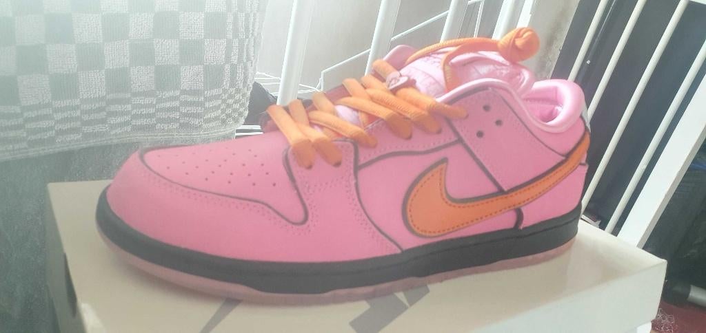 Power Puff Girls Nike Dunk sneakers compleet, Overige kleuren, Nieuw, Ophalen of Verzenden, Sneakers of Gympen