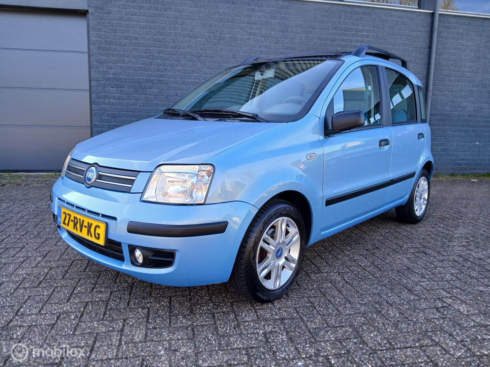 Fiat Panda 1.2 Panoramadak/Airco/Apk 12-'26, Auto's, Voorwielaandrijving, Gebruikt, Origineel Nederlands, Handgeschakeld