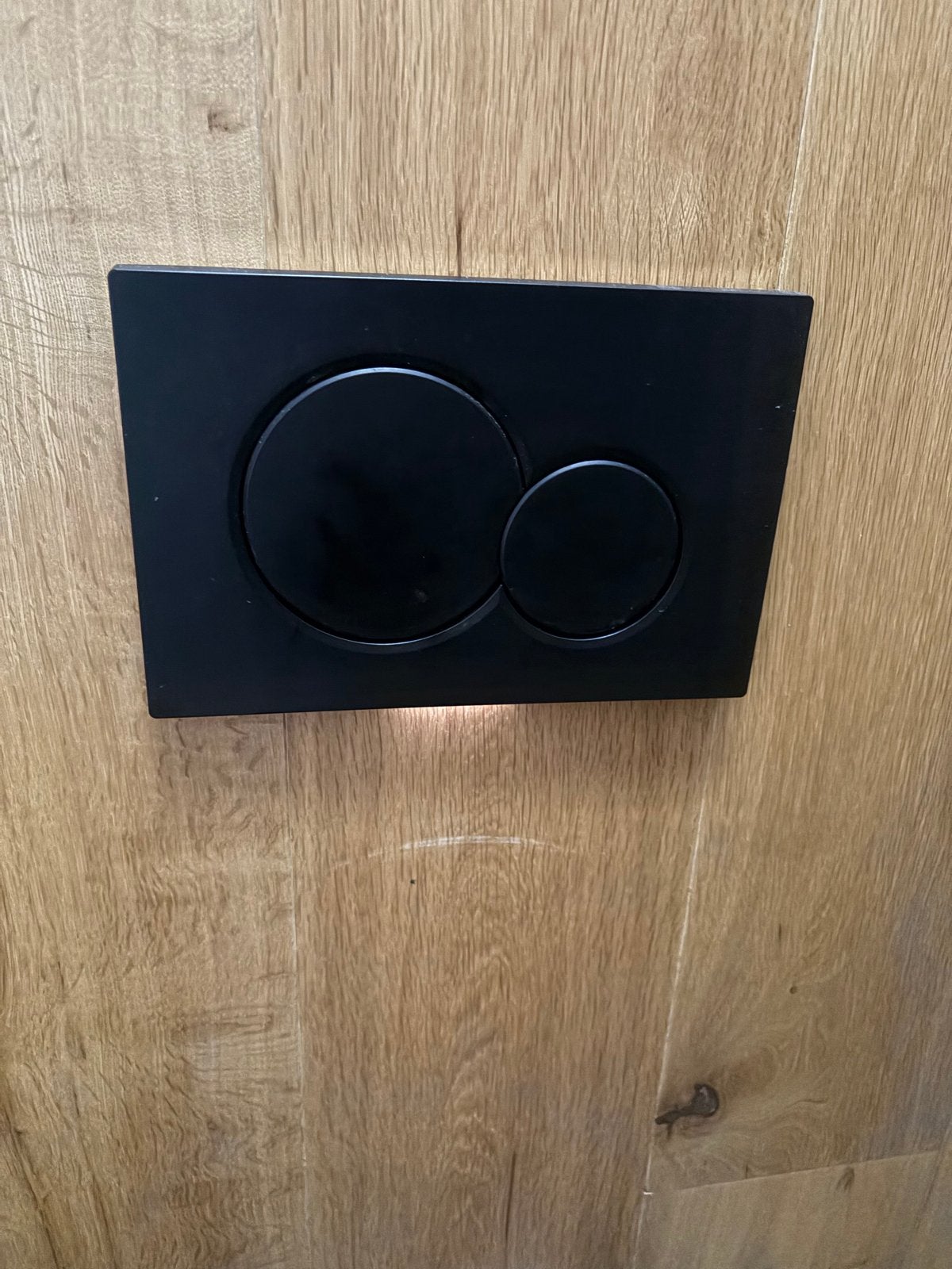 Geberit DuoFresh geurafzuiging + zwarte bedieningsplaat, Ophalen of Verzenden, Gebruikt, Toilet
