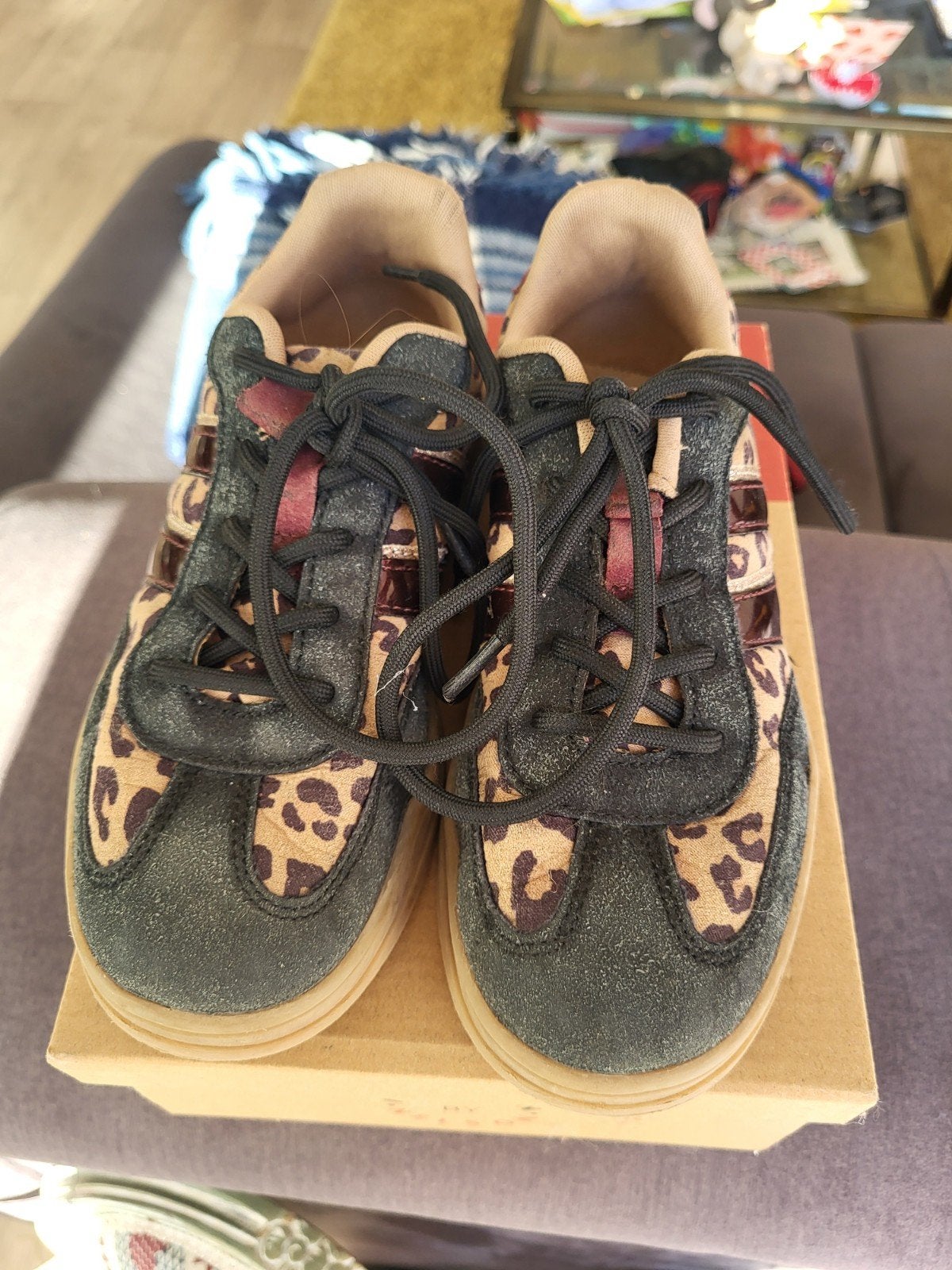 Nelson Meisjes Schoenen Maat 33 - Leopard Print, Gebruikt, Meisje, Schoenen, Ophalen of Verzenden