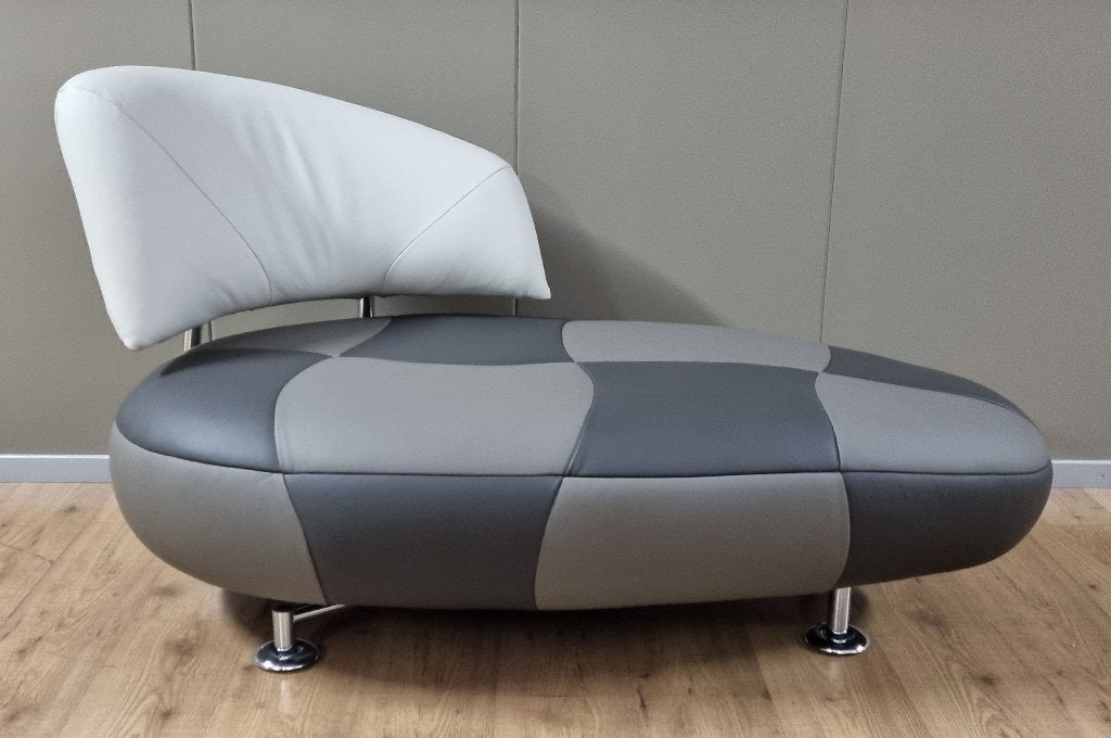 Leolux Kikko chaise lounge refurbished - nieuw leer, Eenpersoons, Leolux Chaise Lounge, Nieuw, Ophalen of Verzenden