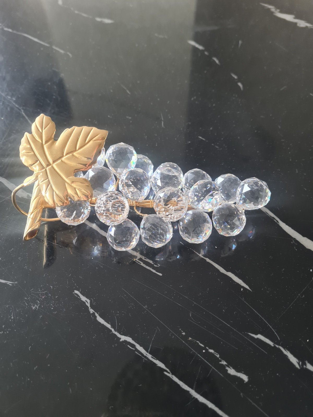 2 Swarovski jaarstukken en trosdruiven, Verzamelen, Ophalen of Verzenden, Zo goed als nieuw, Figuurtje