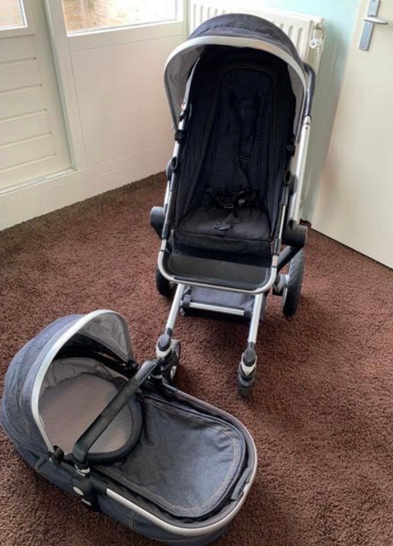 Joolz Day kinderwagen met reiswieg en zitje, Ophalen, Gebruikt, Combiwagen, Met reiswieg