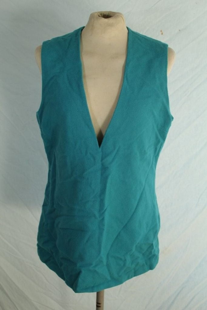 Leuke blauwe spencer.70% Wol.mt 40.merk amici, Maat 38/40 (M), Blauw, ., Ophalen of Verzenden
