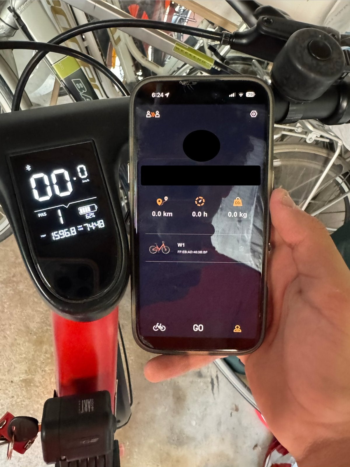 Elektrische fiets Reany kleur rood, Zo goed als nieuw, 51 tot 55 cm, 50 km per accu of meer, Ophalen