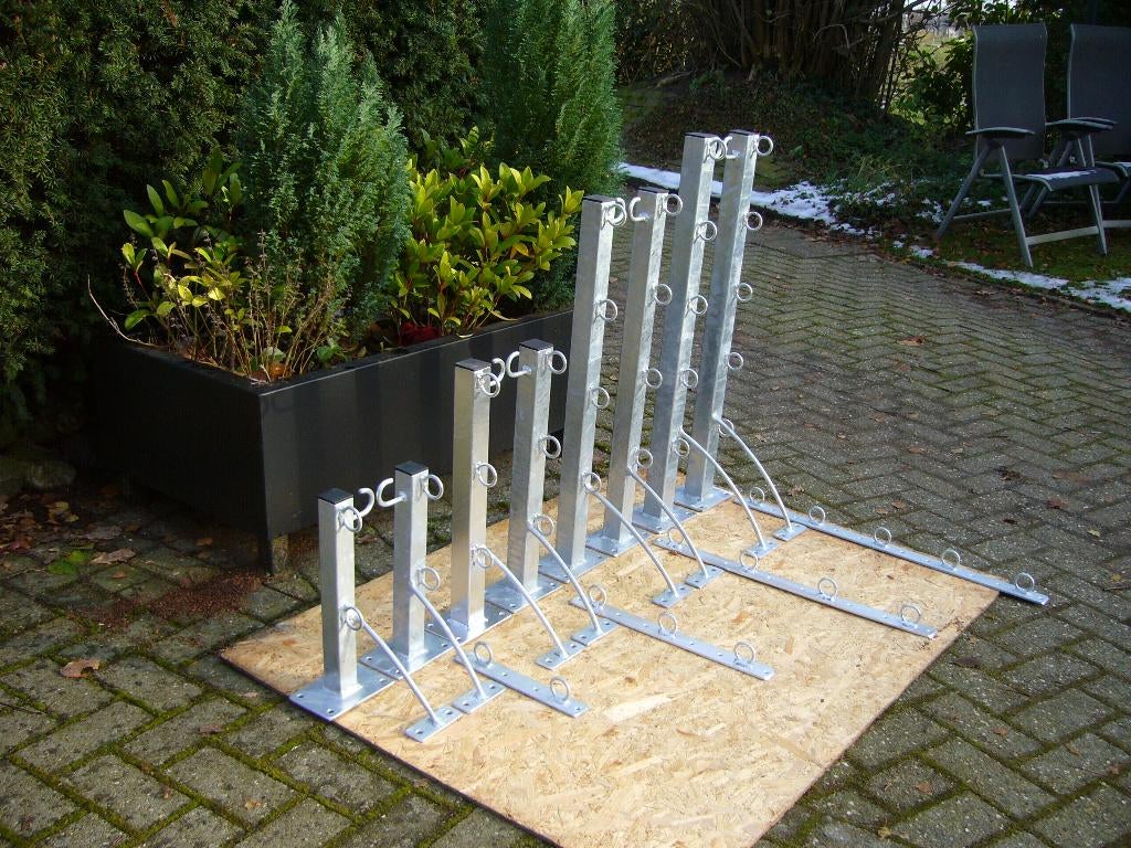 Duurzame ijzersterke waslijnmuurbeugels voor binnen / buiten, Doe-het-zelf en Verbouw, Metalen, Ophalen of Verzenden, Nieuw, IJzer