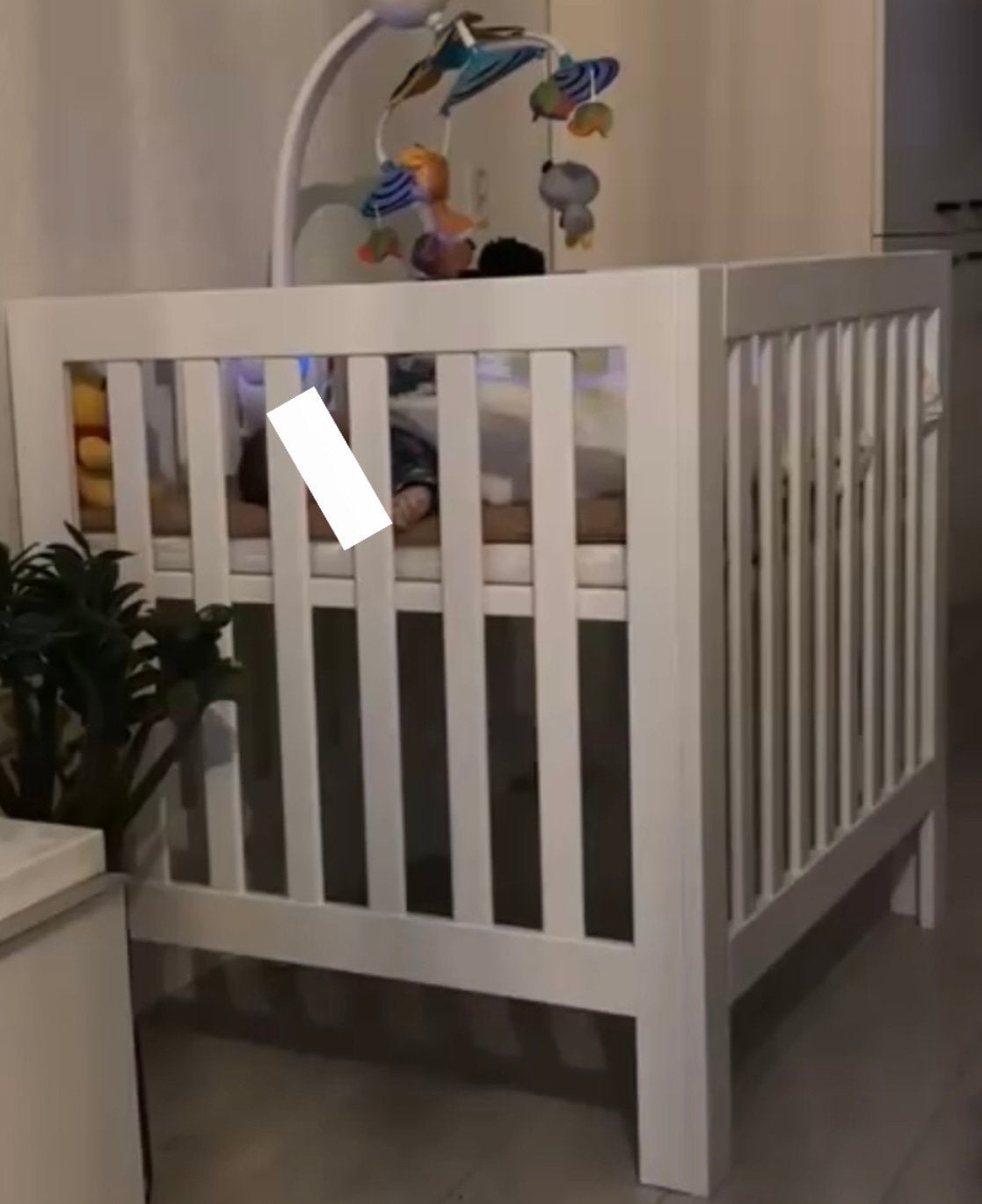 Babybox incl 2x boxkleed, Ophalen, Gebruikt, Vierkant, In hoogte verstelbaar