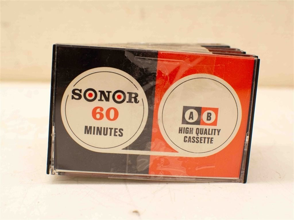 5 Sonor cassettebandjes 38334, Ophalen of Verzenden, Gebruikt, Overige genres, 1 bandje