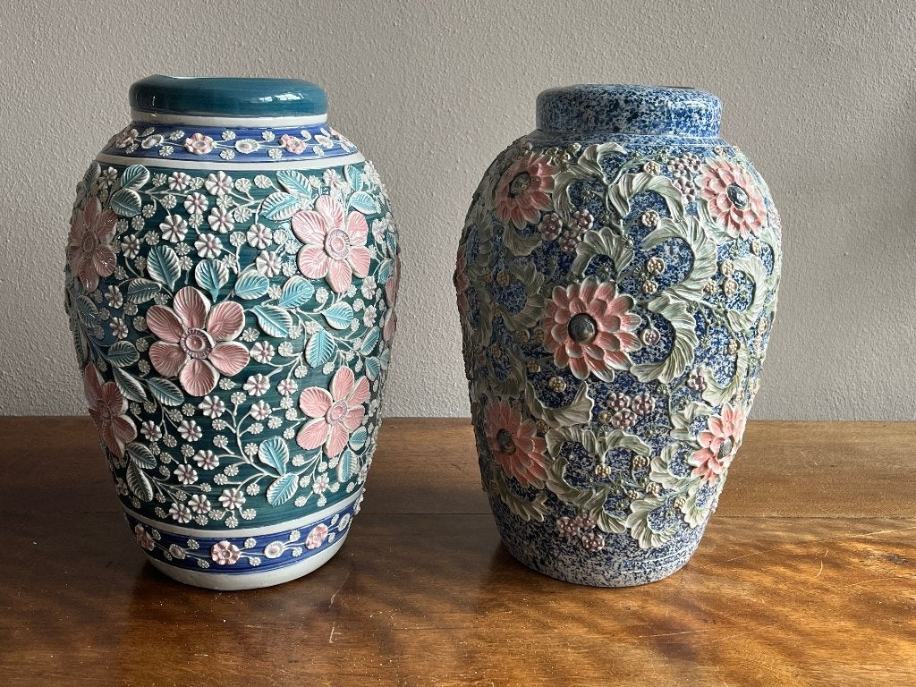 aardewerk vazen te koop., Ophalen, Overige kleuren, Aardewerk of Porselein, Zo goed als nieuw