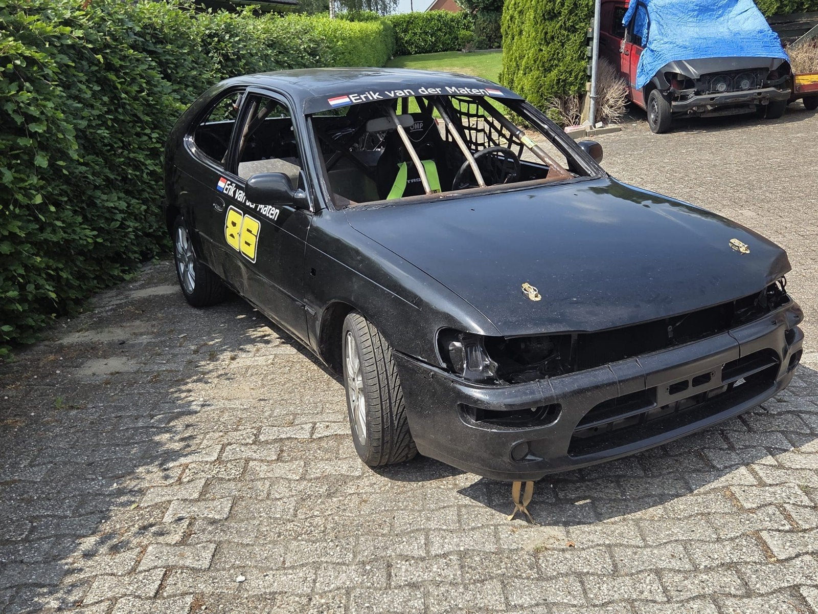 Corolla E10 Raceauto / Autocross basis met Rolkooi, Ophalen, Gebruikt, Toyota