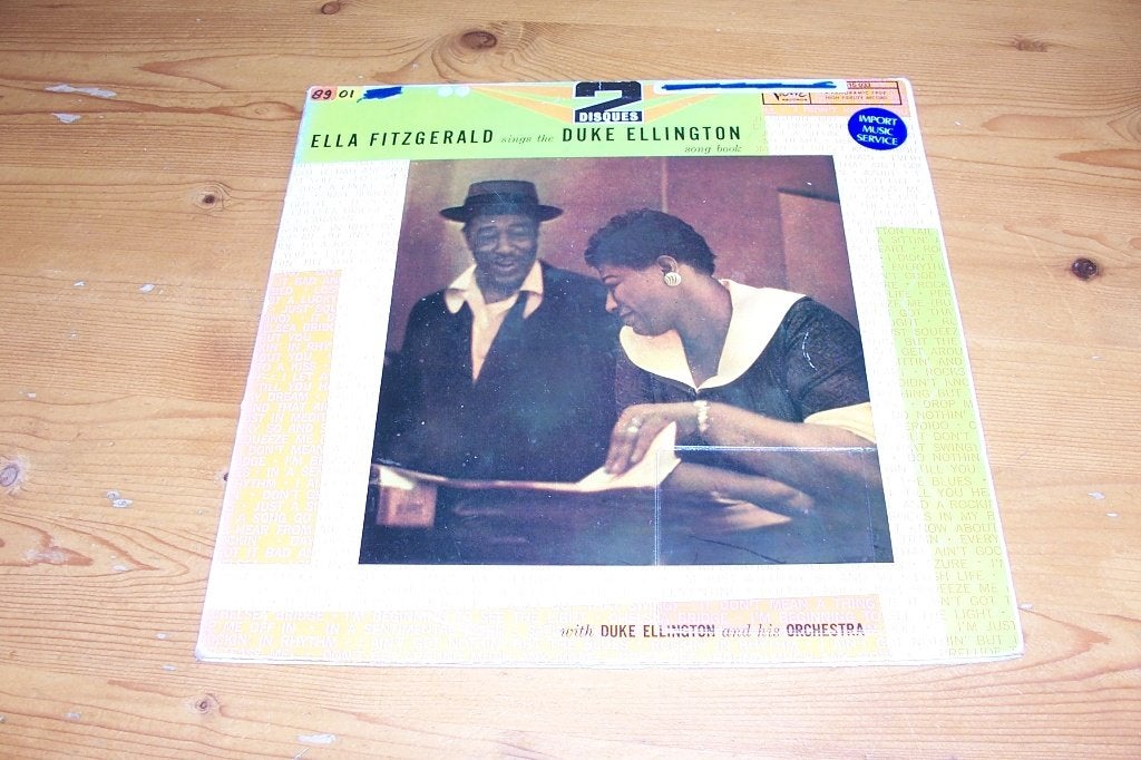 ELLA FITZGERALD sings the DUKE ELLINGTON, Gebruikt, Ophalen of Verzenden, 1940 tot 1960, 12 inch