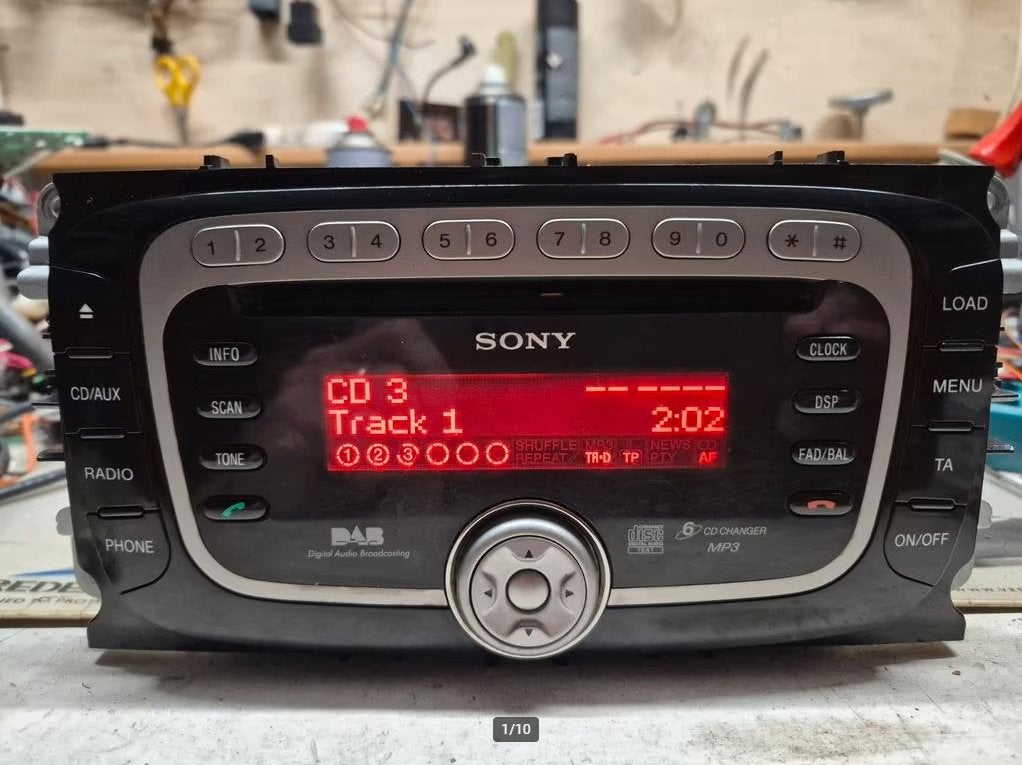SONY Auto Radio MP3 CD voor Ford, Auto diversen, Ophalen of Verzenden