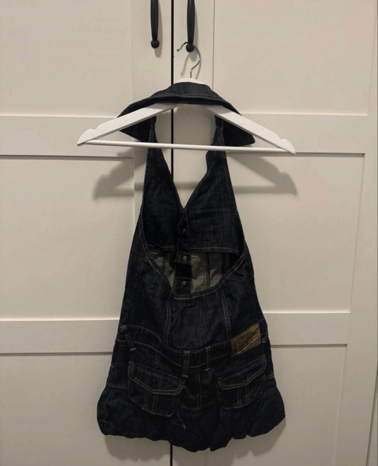 Vingino Denim Spijkerjurk Maat 10 / 134-140, Ophalen of Verzenden, Zo goed als nieuw, Meisje, Jurk of Rok