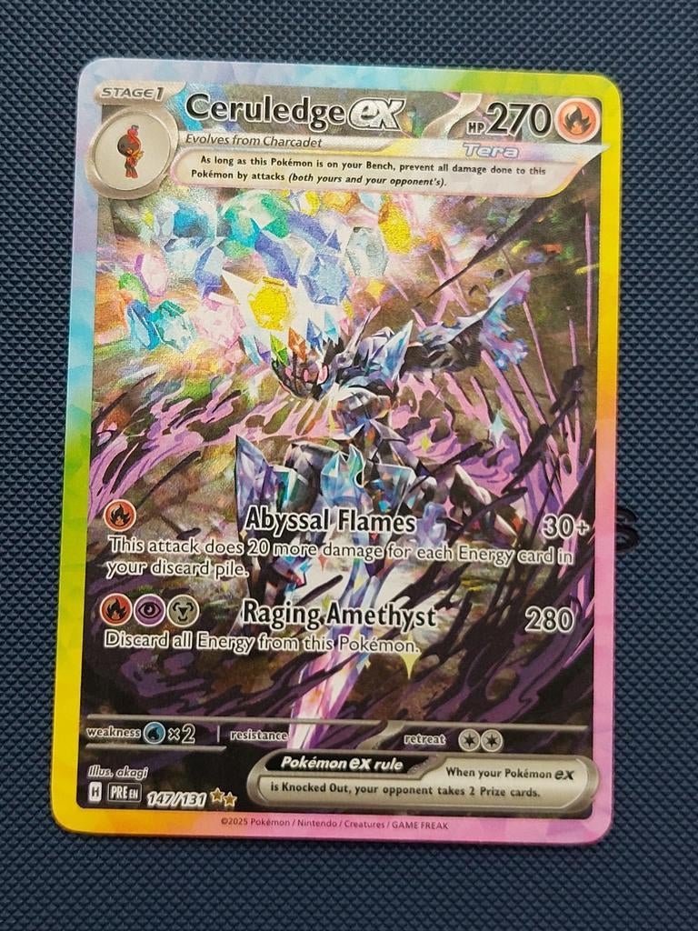 Ceruledge ex sir 147 prismatic evolutions, Ophalen of Verzenden, Nieuw