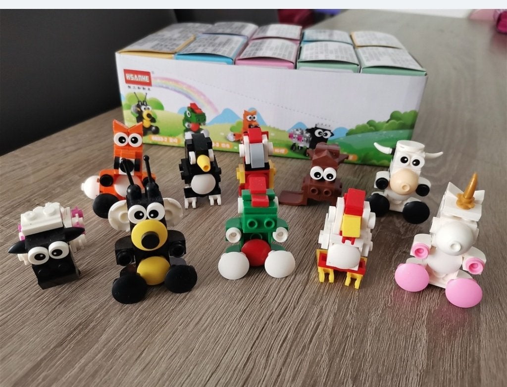 10 dieren lego, Ophalen, Zo goed als nieuw