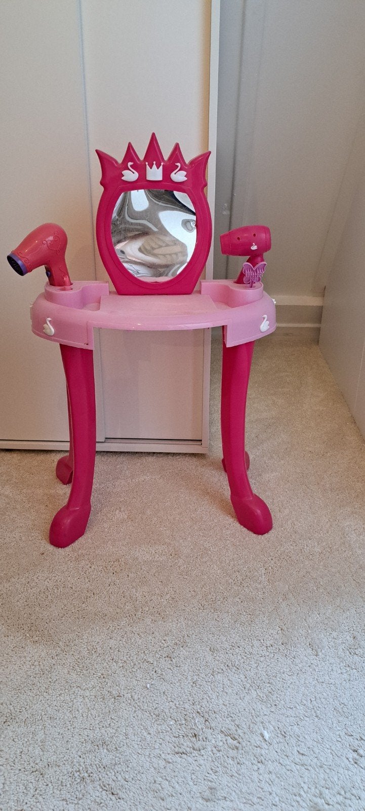 roze Kaptafel, Kinderen en Baby's, Ophalen, Gebruikt, Tafel(s)