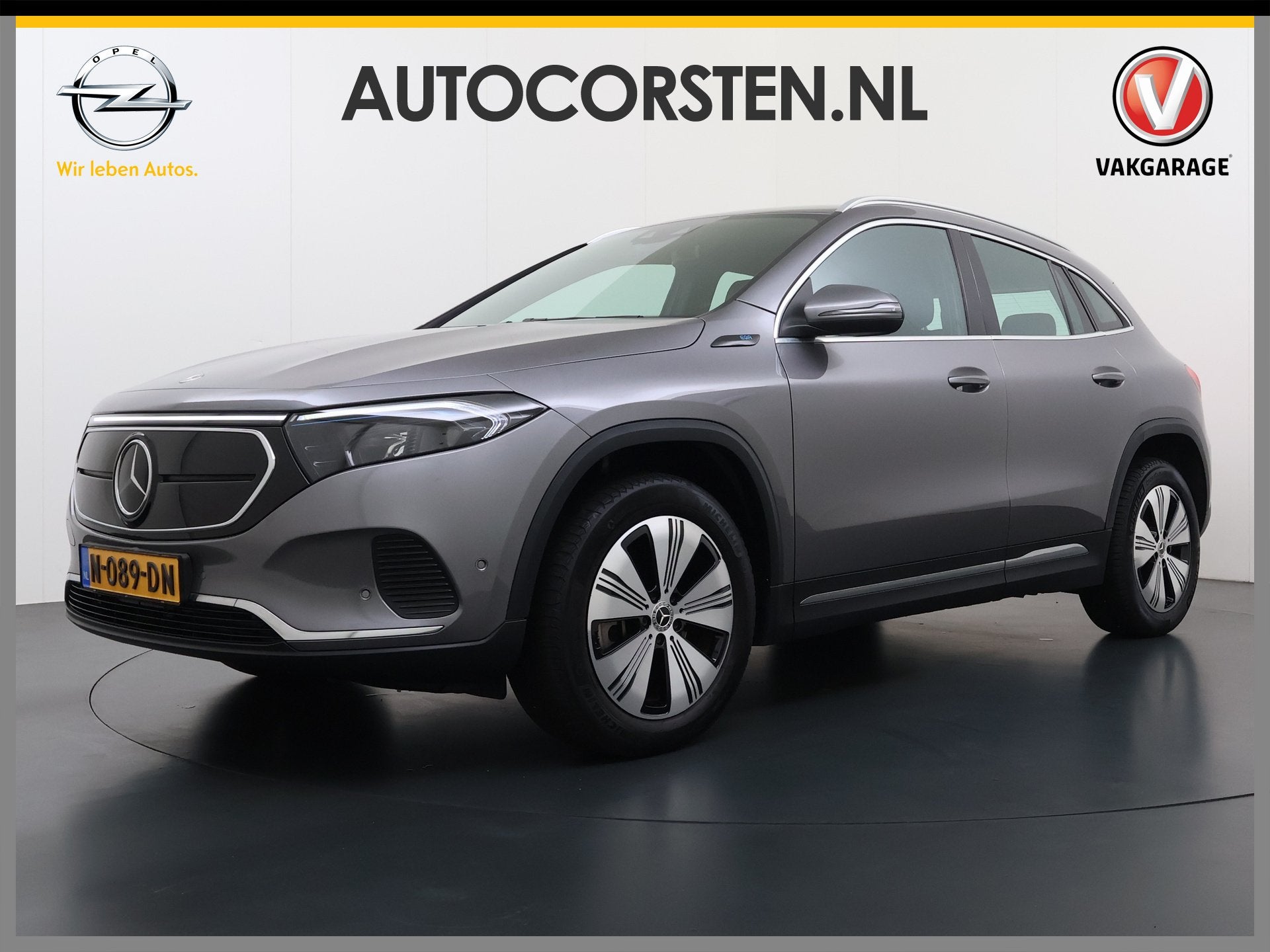 Mercedes-Benz EQA 250 Luxury 67kWh SOH 96% Adap.Cruise Camer, 1940 kg, Gebruikt, 190 pk, Leder en Stof