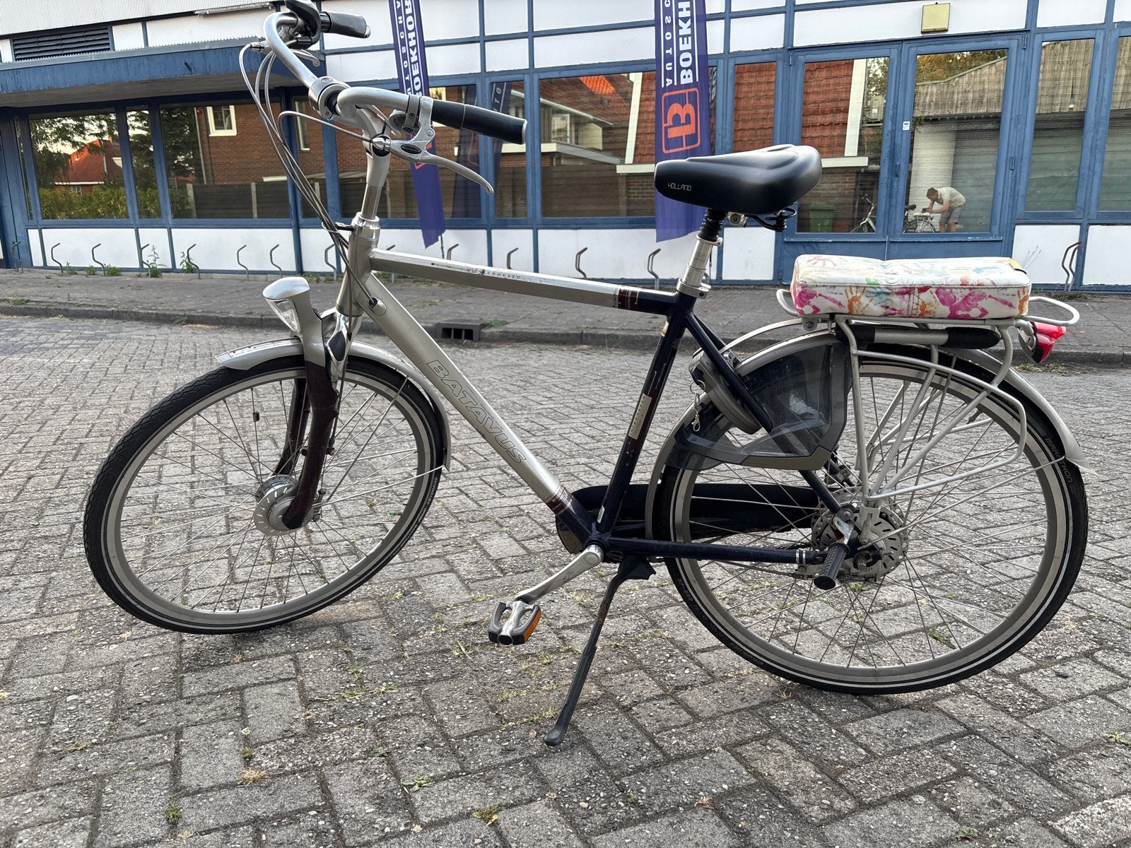 Batavus Intermezzo herenfiets - kraak in velg, Velgrem, Versnellingen, Batavus, Ophalen of Verzenden