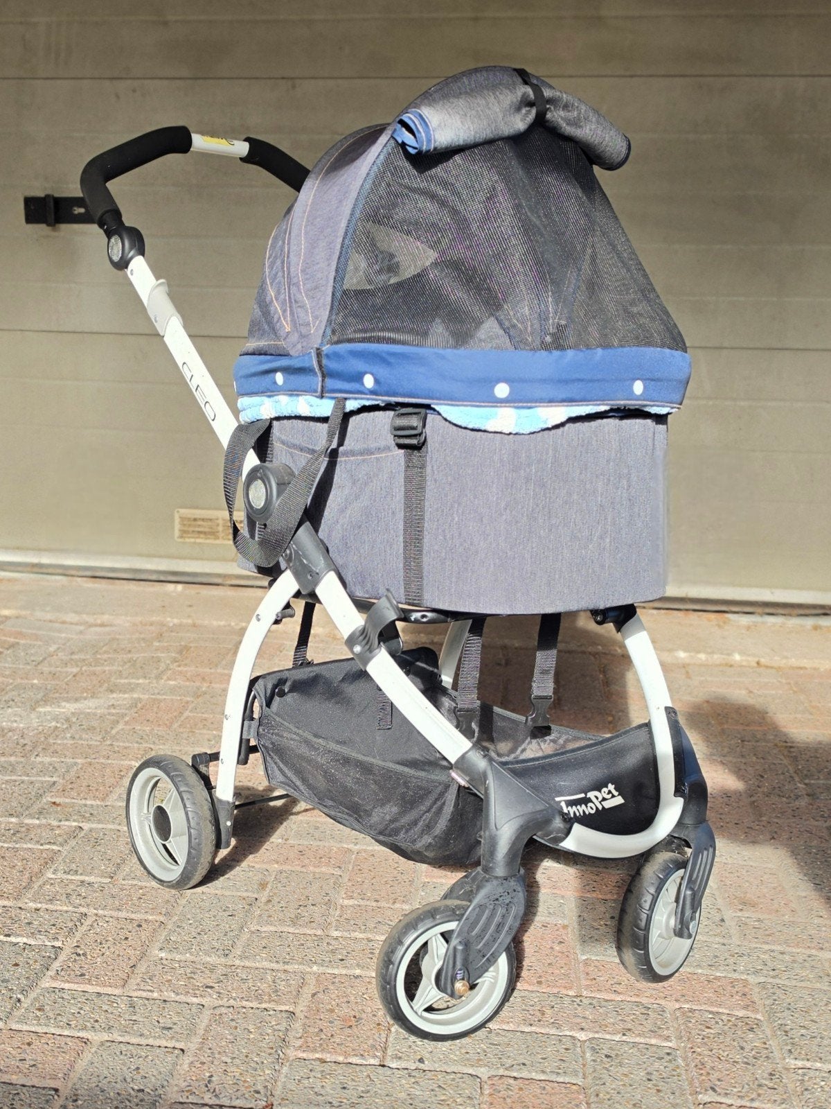 3-in-1  Innopet Cleo Denim, Innopet, Ophalen, Zo goed als nieuw, Hondenbuggy