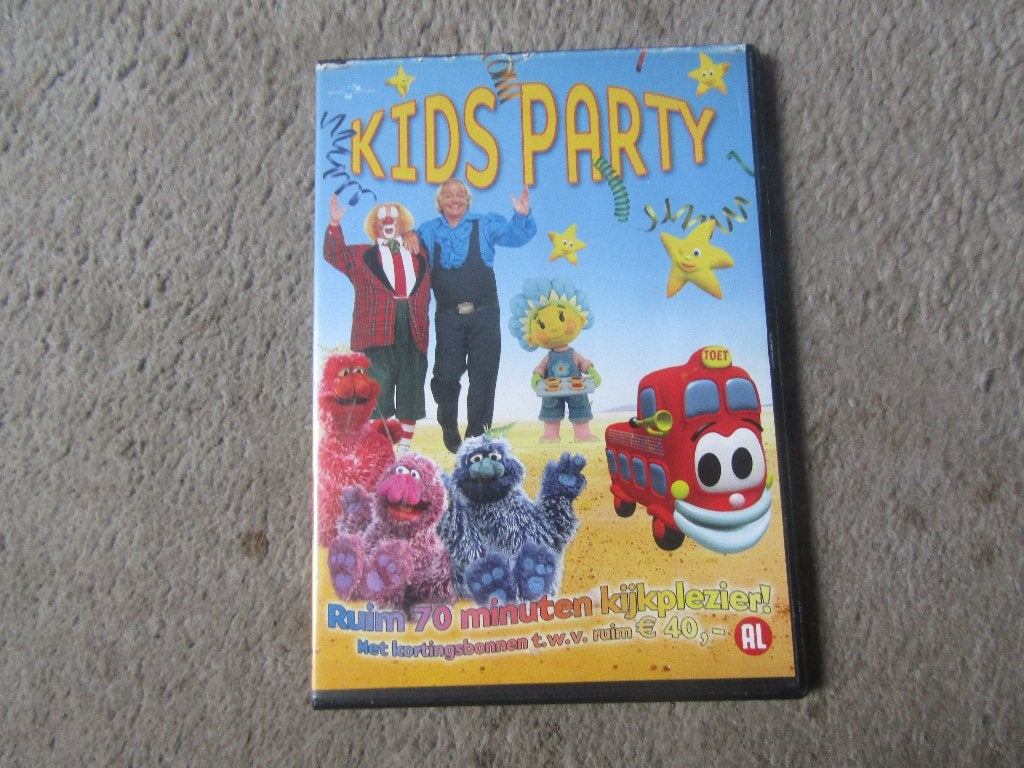 DVD: Kids party, Cd's en Dvd's, Alle leeftijden, Ophalen of Verzenden, Gebruikt, Overige genres