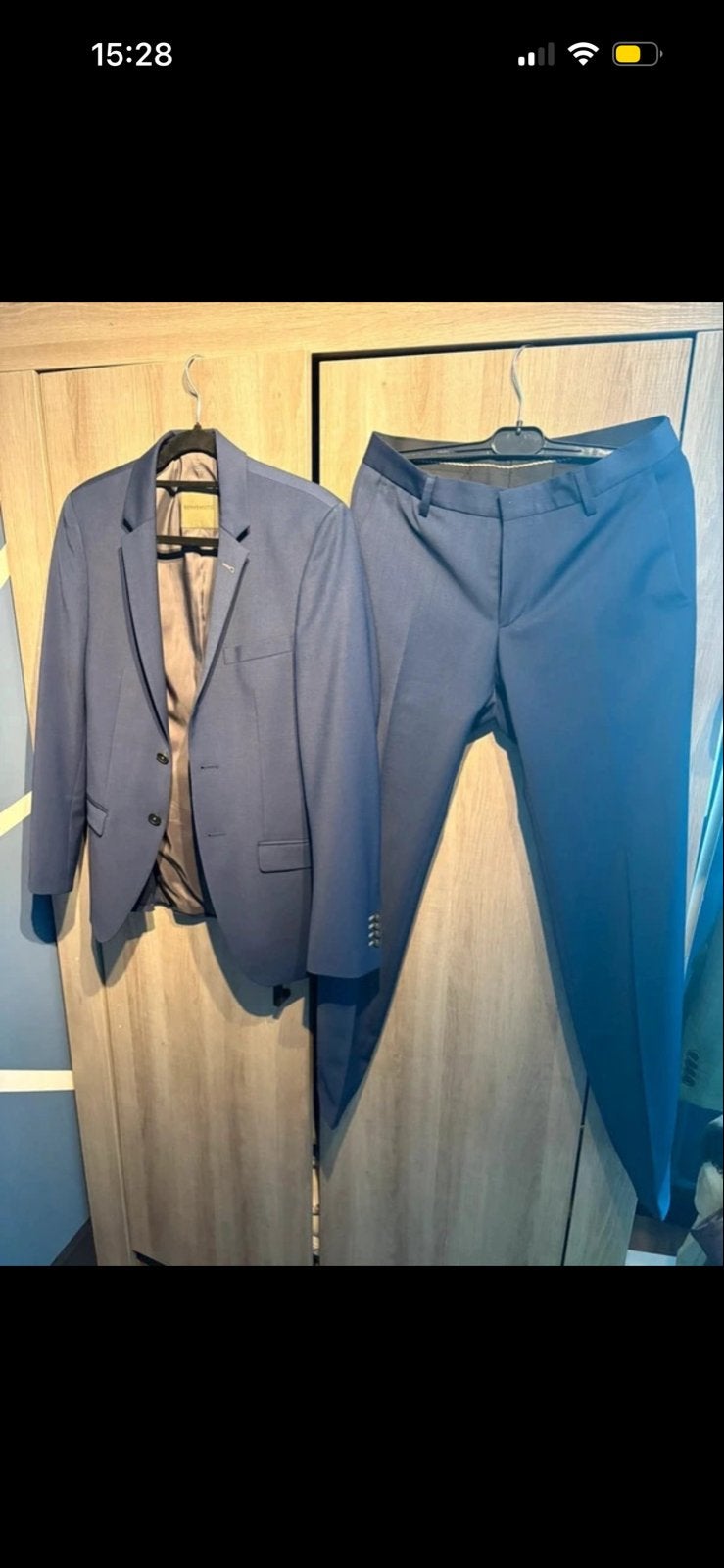 Benvenuto heren pak - Zo goed als nieuw, Ophalen of Verzenden, Zo goed als nieuw, Maat 48/50 (M), Blauw