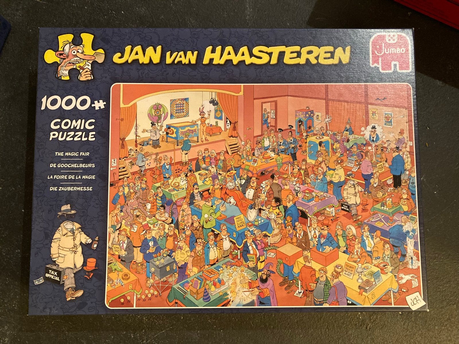 Jan van Haasteren De Goochelbeurs 1000+ stukjes, Ophalen, 500 t/m 1500 stukjes, Zo goed als nieuw, Legpuzzel