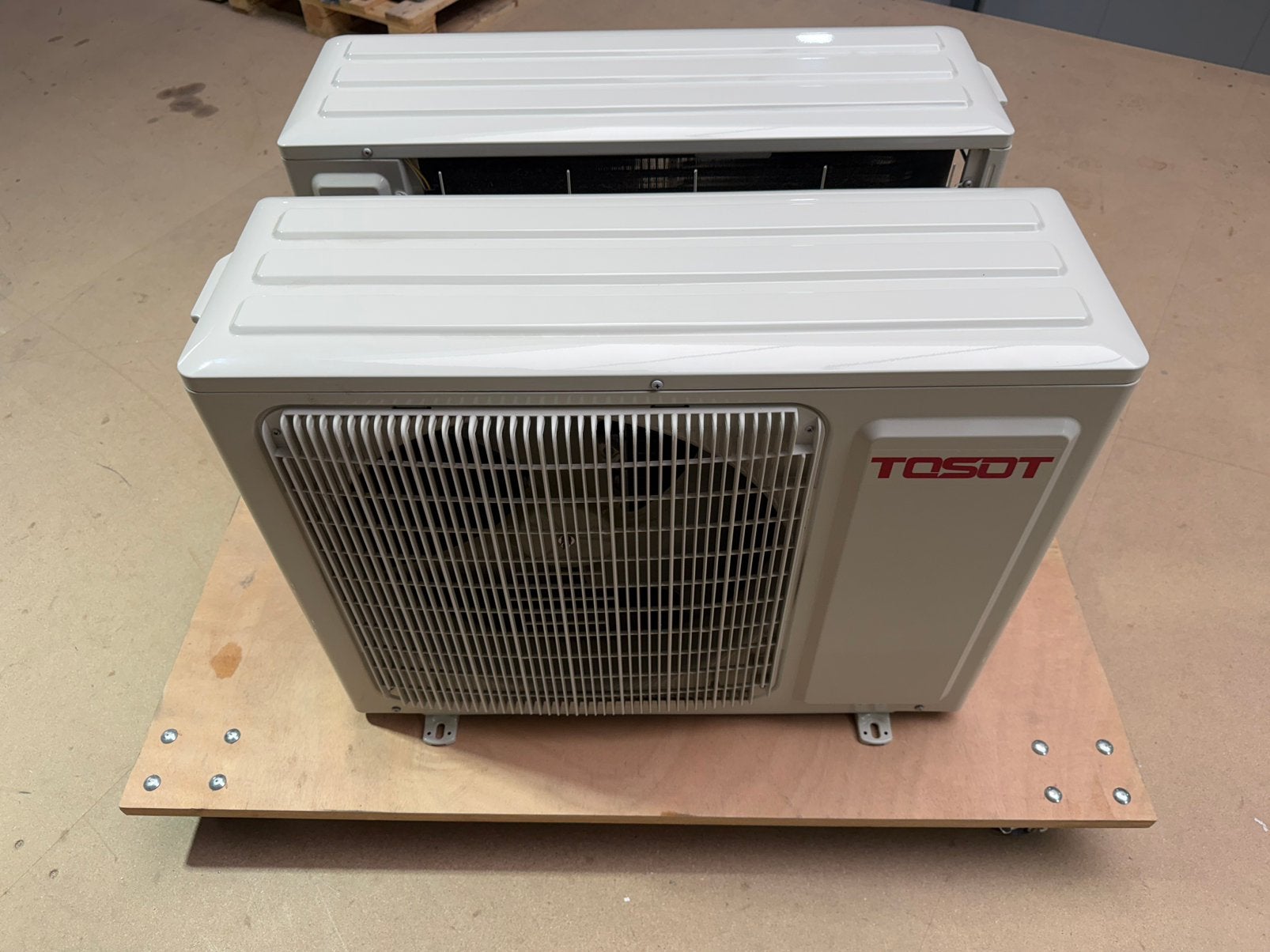 Twee goed onderhouden airco units met afstandsbediening, Ophalen, Gebruikt, 3 snelheden of meer, Koelen en Ontvochtigen