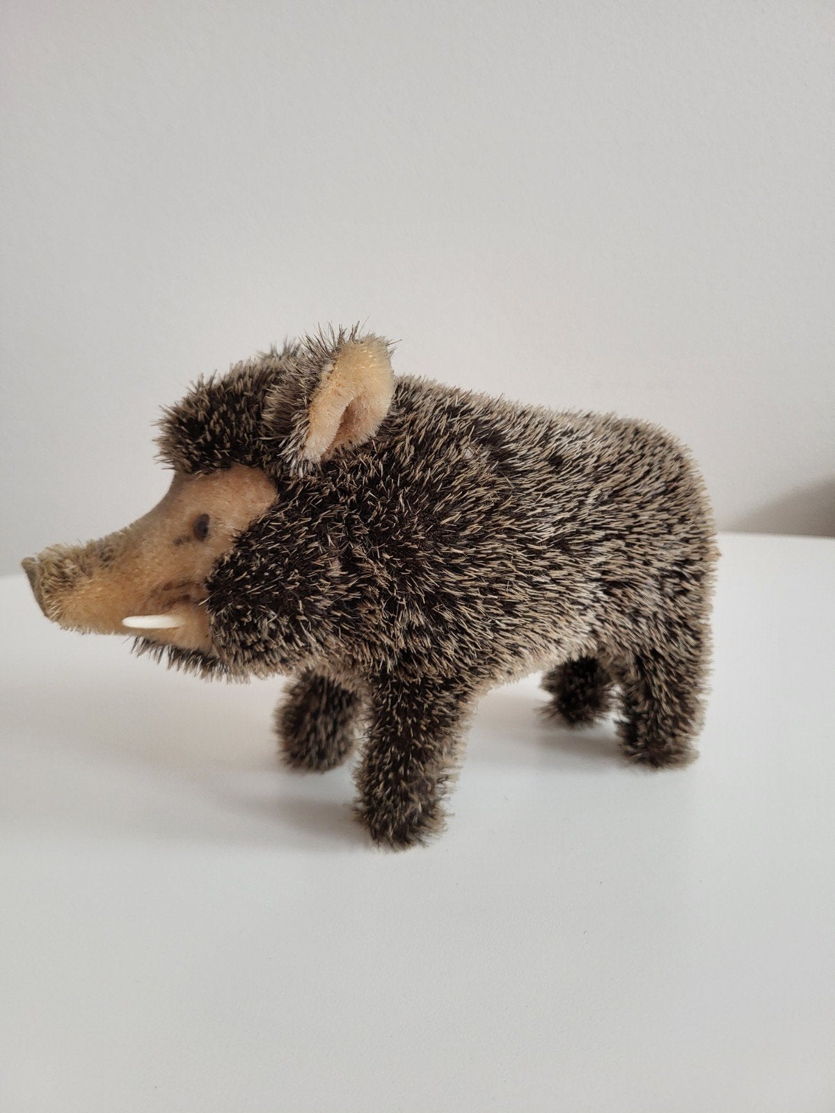 Steiff Wild Zwijn Dalle - Vintage Knuffel, Gebruikt, Overige merken, Overige karakters, Overige typen