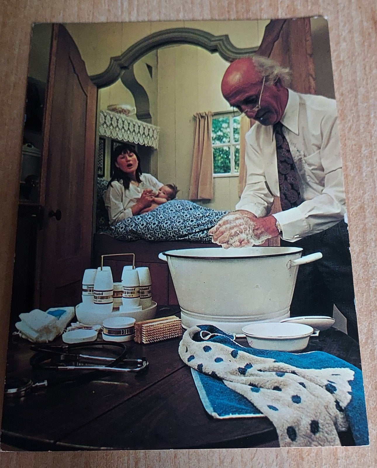 Vintage Bakerkaart Hoechst / Dermatol, Verzamelen, Ophalen of Verzenden, Gebruikt, Overige typen