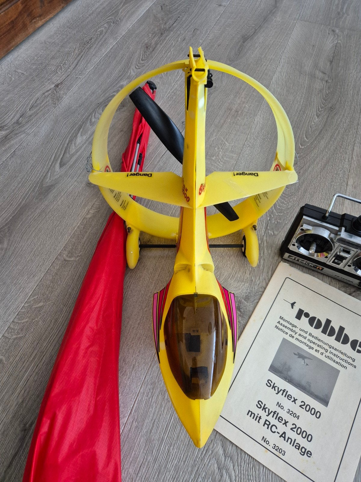 Robbe Skyflex 2000, Ophalen, Gebruikt