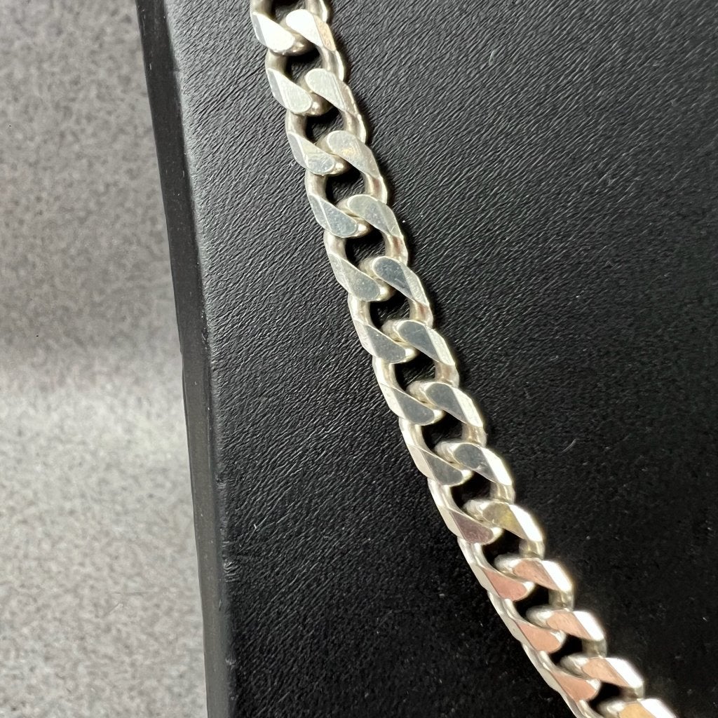 Zilveren Ketting | 39,82g | AG925 | gourmet | 61m | 413887, Ophalen of Verzenden, Gebruikt, Zilver, Zilver