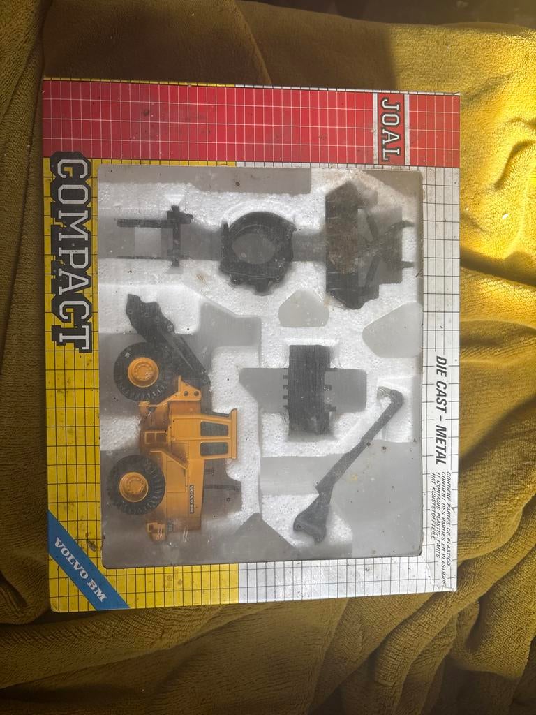 Joal Compact Volvo BM L70 Die-Cast Model met Accessoires, Overige merken, 1:32 tot 1:50, Overige typen, Ophalen of Verzenden
