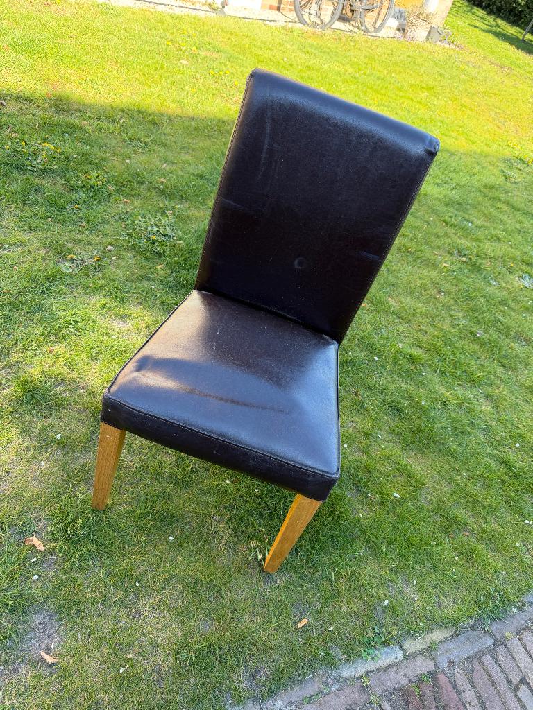 IKEA stoelen x 6, Ophalen, Gebruikt, Bruin, Vijf, Zes of meer stoelen