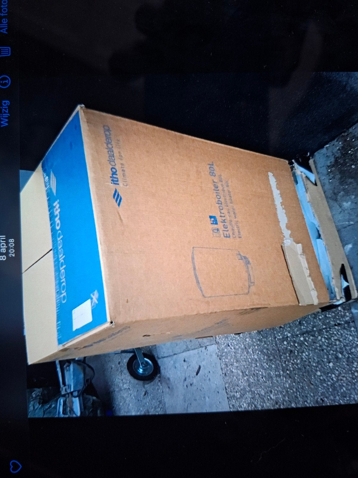 daalderop electroboiler nieuw, Ophalen, Nieuw, Boiler, Minder dan 3 jaar oud