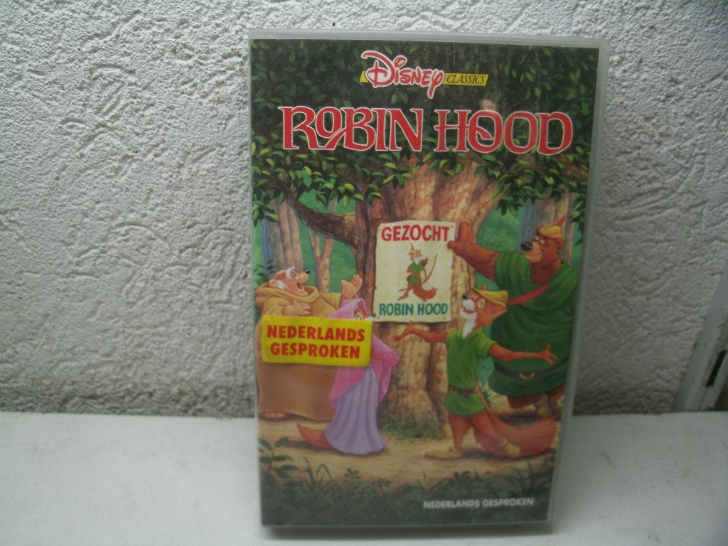 vhs 183a robin hood gezocht ned gespr, Alle leeftijden, Ophalen of Verzenden, Zo goed als nieuw, Actie en Avontuur
