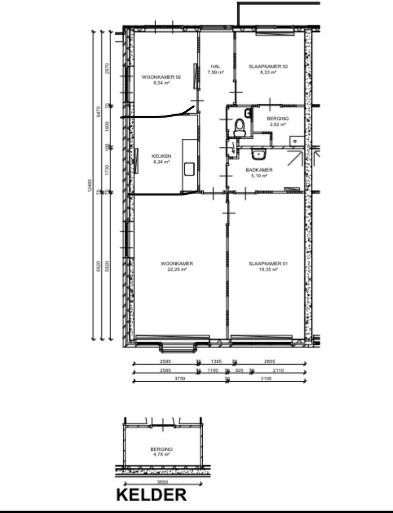 Woningruil, Ophalen of Verzenden, Zo goed als nieuw, Hout, Raamkozijn