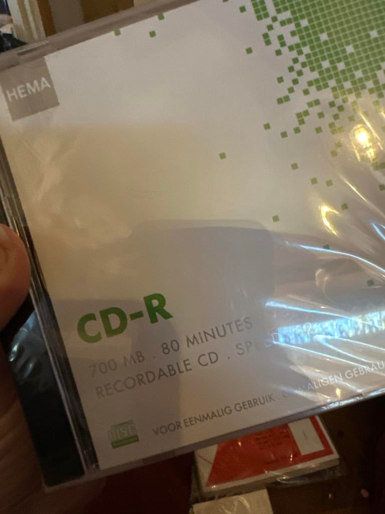 Nieuwe HEMA CD-R Recordable CD's - 10 stuks geseald, Ophalen of Verzenden, Nieuw, Cd