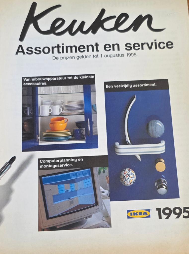 IKEA Keuken Assortiment en Service 1995, Ophalen of Verzenden