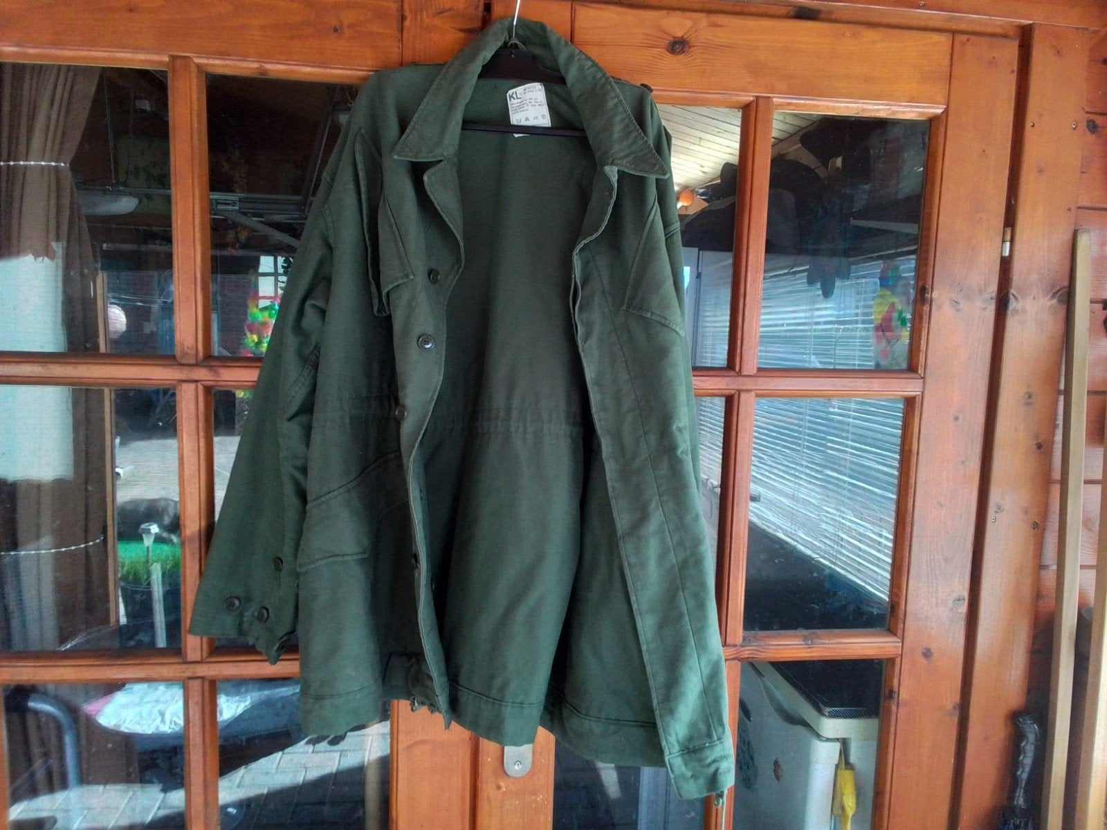 Nette Militaire Legerjas leuk voor optochten, Motoren, Ophalen, Tweedehands, Kinderen, Jas | textiel
