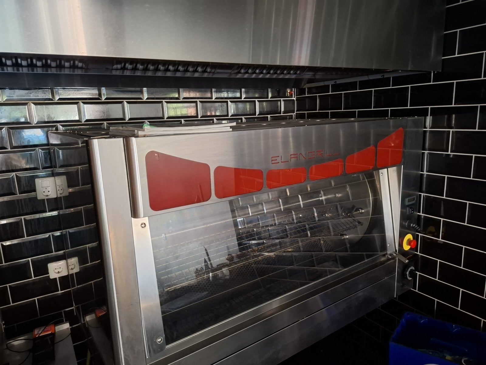 ELANGRILL Rotisserie Oven – Professionele Grill, Ophalen, Gebruikt, Ovens, Magnetrons en Steamers