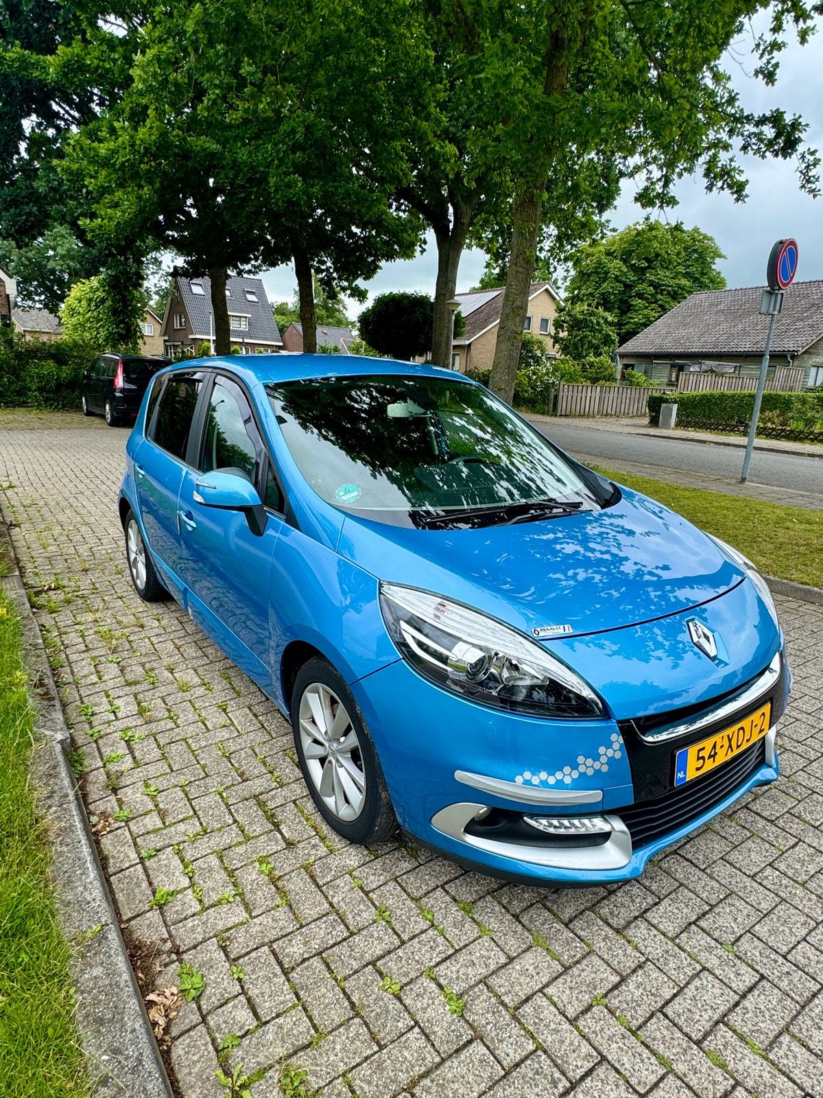 Renault Scénic 1.6 16V 2012 Blauw, Voorwielaandrijving, 1295 kg, 4 cilinders, Blauw