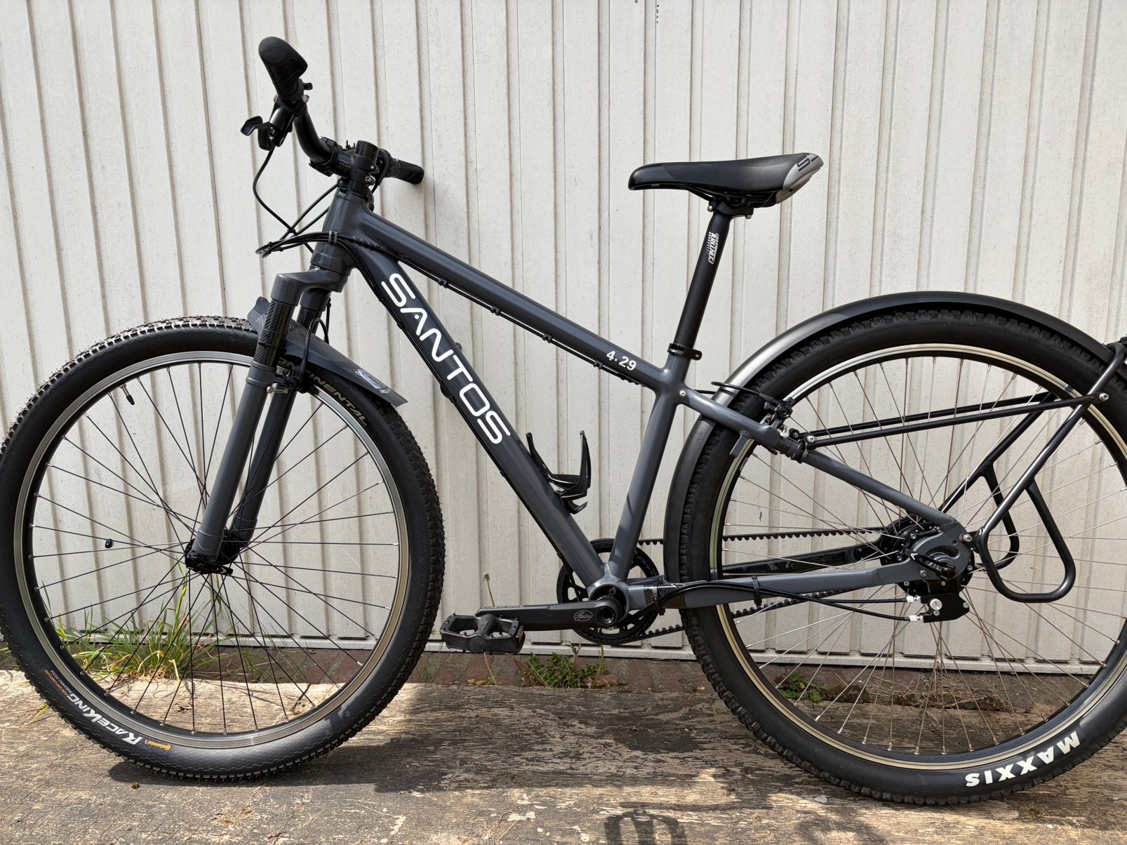 Santos 4.29 rohloff riem, maat S, Velgrem, Zo goed als nieuw, Ophalen, Overige merken