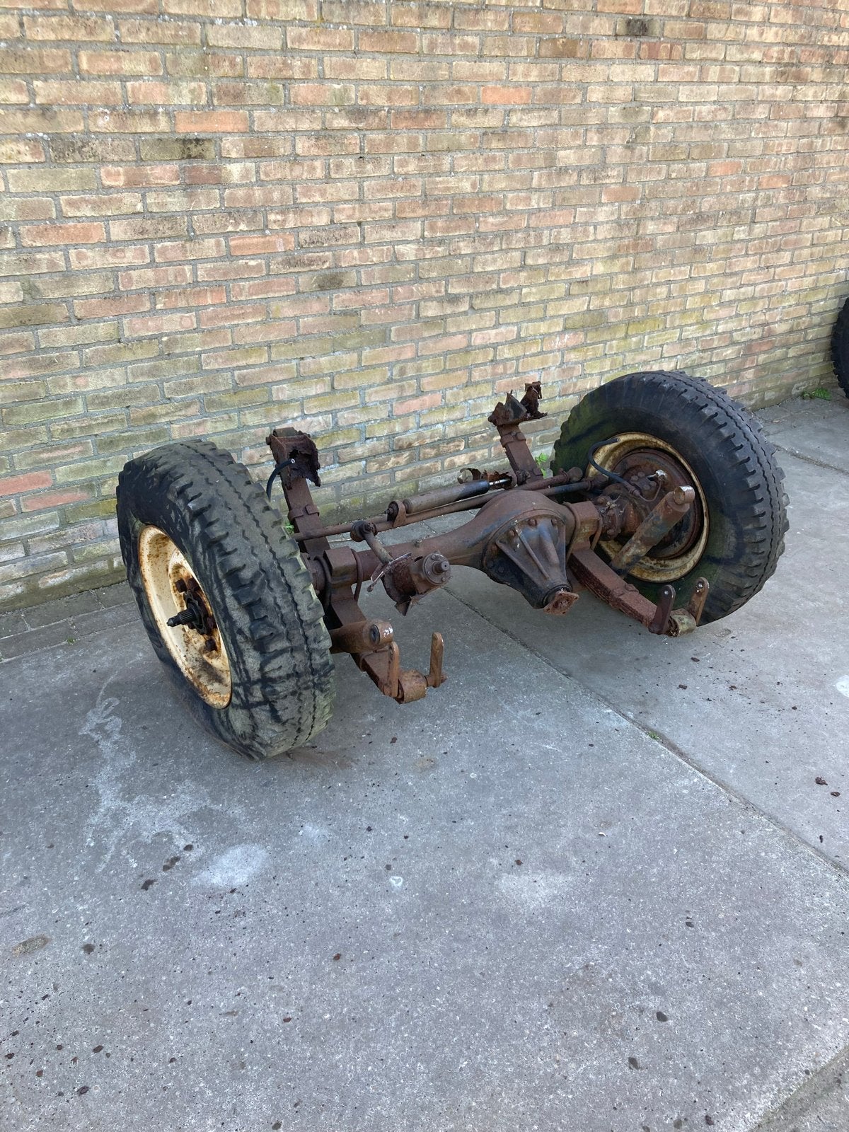 Land Rover Series vooras - onderdelen/reparatie, Ophalen, Gebruikt, Land Rover