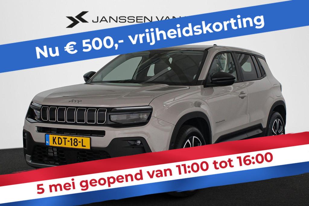 Jeep Avenger 1.2 e-Hybrid Summit / Navi / Clima / Winterpakk, Auto's, Jeep, 12 maanden, Lichtsensor, Euro 6, 1199 cc