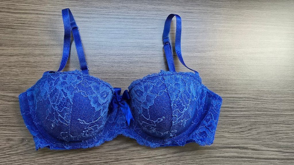 Blauw setje van Hunkemöller maat 70B, Hunkemöller, Ophalen of Verzenden, Blauw, Setje