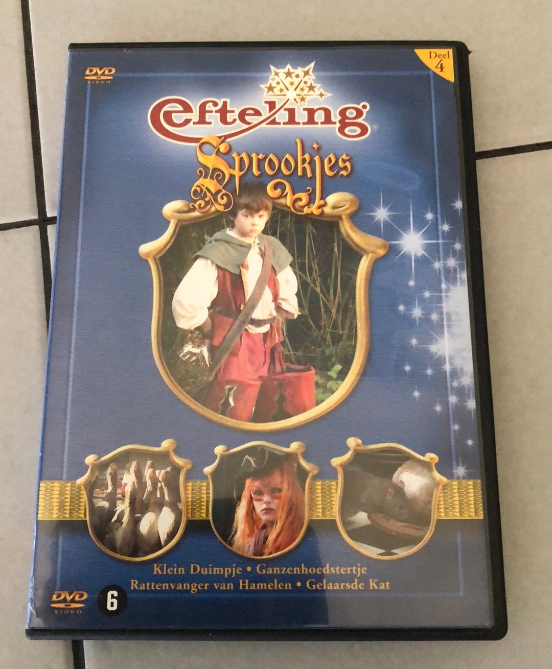 Efteling sprookjes dvd deel 4, Ophalen of Verzenden, Zo goed als nieuw, Overige typen